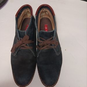 MILANO men'sANKLE leather lace boot sz  41